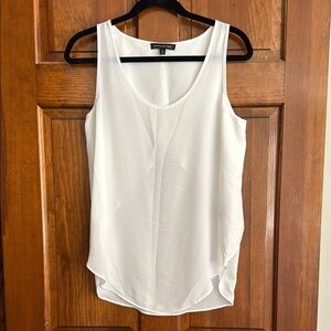 Elegant White Sleeveless Top